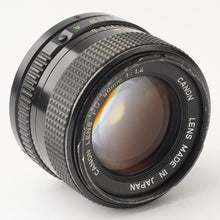 Load image into Gallery viewer, Canon New FD 50mm f/1.4 FD mount