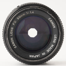 Load image into Gallery viewer, Canon New FD 50mm f/1.4 FD mount