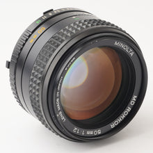 画像をギャラリービューアに読み込む, ミノルタ Minolta MD Rokkor 50mm F1.2 ミノルタMDマウント