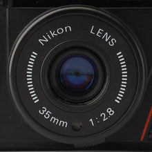 Load image into Gallery viewer, Nikon L35 AD2 35mm Point And Shoot Film Camera / 35mm f/2.8