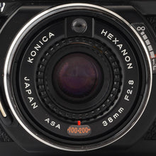 画像をギャラリービューアに読み込む, コニカ Konica AUTO FOCUS C35 AF2 / HEXANON 38mm F2.8