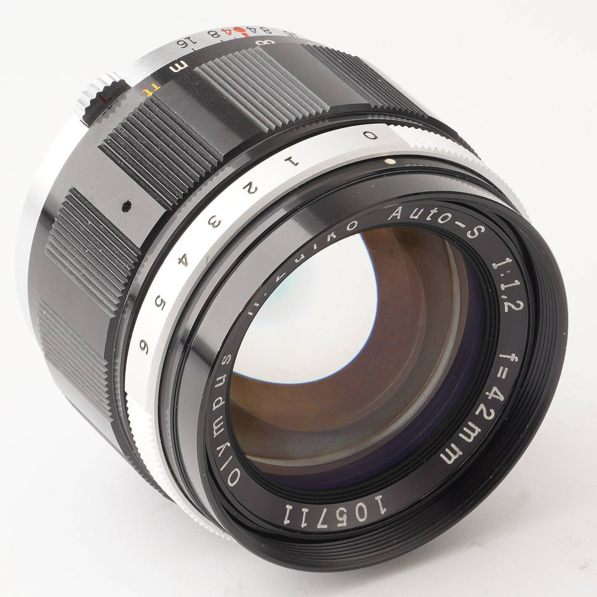 Olympus pen-f用 42mm f/1.2 オリンパス　ペン PEN Fマウントで一番明るいレンズ】Olympus H.Zuiko Auto-S 42mm