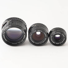 画像をギャラリービューアに読み込む, ペンタックス Pentax PENTAX-110 18mm F2.8 / Pentax PENTAX-110 24mm F2.8 / Pentax PENTAX-110 50mm F2.8