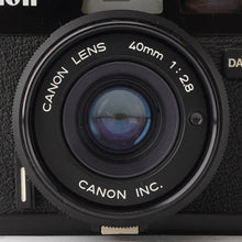 画像をギャラリービューアに読み込む, キヤノン Canon A35 Datelux / Canon Lens 40mm F2.8