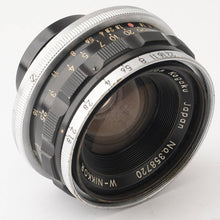 Load image into Gallery viewer, Nippon Kogaku W-NIKKOR 3.5cm 35mm f/1.8