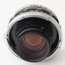 Load image into Gallery viewer, Nippon Kogaku W-NIKKOR 3.5cm 35mm f/1.8
