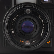 画像をギャラリービューアに読み込む, マミヤ Mamiya 135EF / SEKOR 38mm F2.8 35mm コンパクトフィルムカメラ