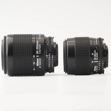 画像をギャラリービューアに読み込む, ニコン Nikon AF Nikkor 80-200mm F4.5-5.6 D / Nikon AF Nikkor 35-80mm F4-5.6 D