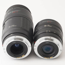 画像をギャラリービューアに読み込む, キヤノン Canon Zoom EF 70-210mm F4 / Canon EF 28-70mm F3.5-4.5 II