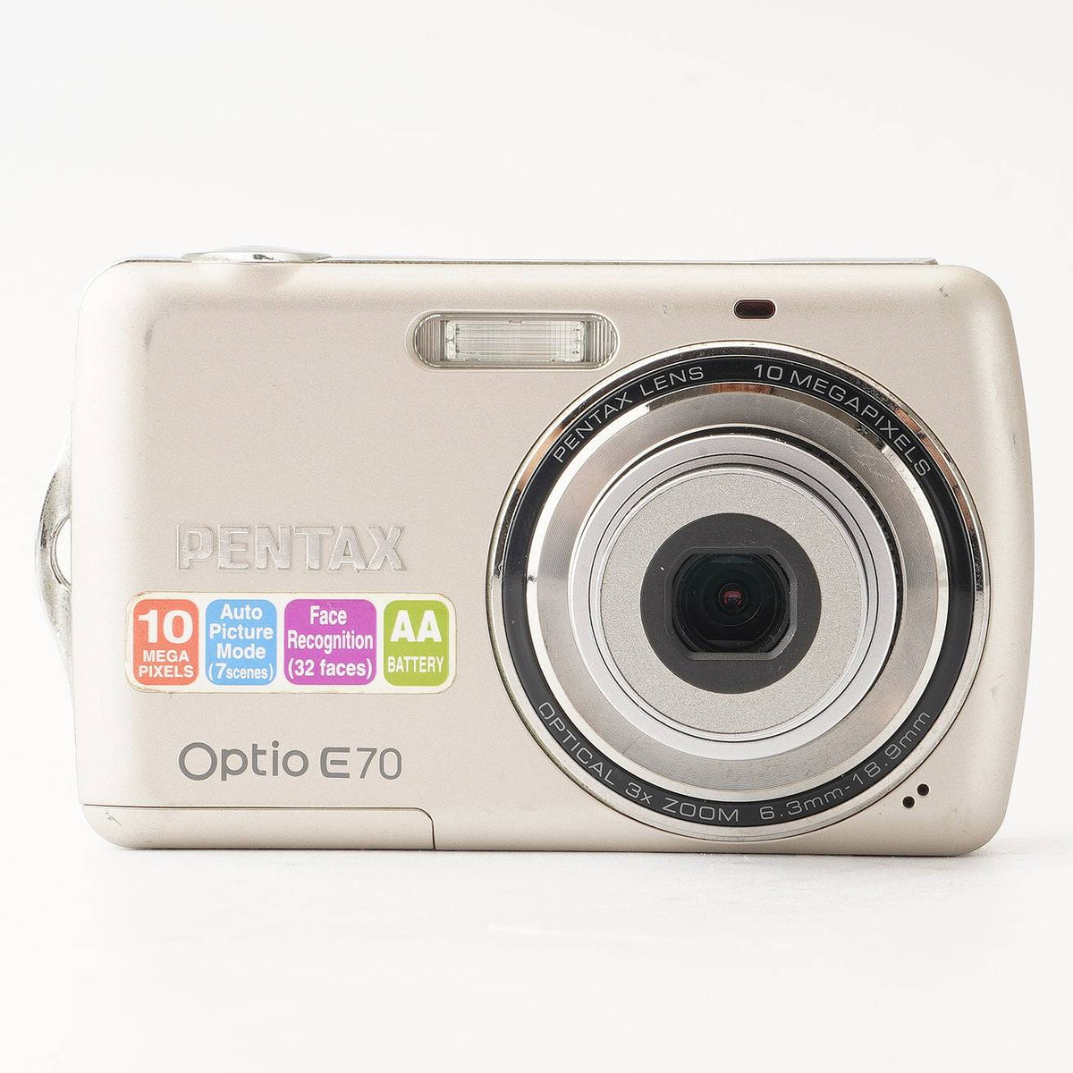 PENTAX Optio E70 コンパクトデジタルカメラ PENTAX】Optio E70（メモリーカード&電池付き） – 東京CAMERA