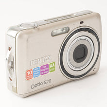 画像をギャラリービューアに読み込む, ペンタックス Pentax Optio E70 / 3x OPTICAL ZOOM 6.3-18.9mm