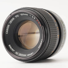 画像をギャラリービューアに読み込む, キヤノン Canon FD 100mm F2.8 S.S.C.