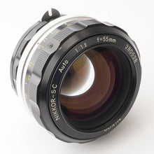 Load image into Gallery viewer, Nikon NIKKOR-S.C Auto 55mm f/1.2 Non Ai