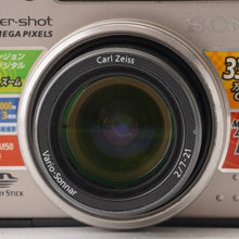 画像をギャラリービューアに読み込む, ソニー Sony Cyber-shot DSC-S75 コンパクトデジタルカメラ / Carl Zeiss Vario-Sonnar 7-21mm F2.0-2.5