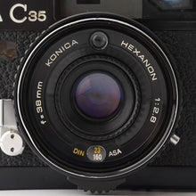 画像をギャラリービューアに読み込む, コニカ Konica C35 Automatic / Konica HEXANON 38mm F2.8
