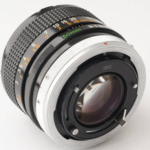 画像をギャラリービューアに読み込む, キヤノン Canon FD 50mm F1.4 S.S.C. FDマウント