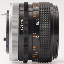 画像をギャラリービューアに読み込む, キヤノン Canon FD 50mm F1.4 S.S.C. FDマウント