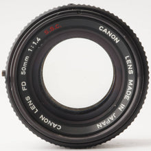 画像をギャラリービューアに読み込む, キヤノン Canon FD 50mm F1.4 S.S.C. FDマウント