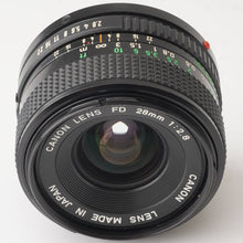 画像をギャラリービューアに読み込む, キヤノン Canon New FD 28mm F2.8