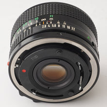 画像をギャラリービューアに読み込む, キヤノン Canon New FD 28mm F2.8