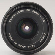 画像をギャラリービューアに読み込む, キヤノン Canon New FD 28mm F2.8
