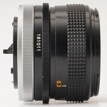 画像をギャラリービューアに読み込む, キヤノン Canon FD 28mm F2.8 S.C. FDマウント