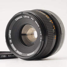 画像をギャラリービューアに読み込む, キヤノン Canon FD 35mm F3.5 S.C. FDマウント