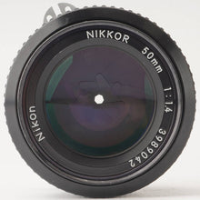 画像をギャラリービューアに読み込む, ニコン Nikon Ai NIKKOR 50mm F1.4