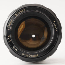 Load image into Gallery viewer, Nikon NIKKOR-S Auto 55mm f/1.2
