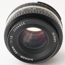 画像をギャラリービューアに読み込む, ニコン Nikon Ai-s NIKKOR 50mm F1.8 パンケーキレンズ