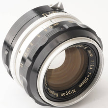Load image into Gallery viewer, Nippon Kogaku NIKKOR-S Auto 50mm f/1.4