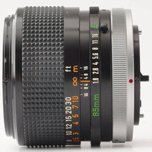Load image into Gallery viewer, Canon FD 85mm f/1.8 S.S.C