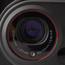 画像をギャラリービューアに読み込む, キヤノン Canon Autoboy TELE QUARTZ DATE / Canon Lens 40/70mm F2.8/4.9