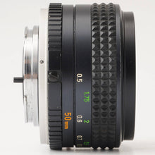 画像をギャラリービューアに読み込む, ミノルタ Minolta MC Rokkor-PF 50mm F1.7 ミノルタ MCマウント