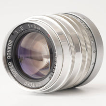 画像をギャラリービューアに読み込む, Chiyoko SUPER ROKKOR 5cm 50mm F2 C ライカ L39マウント