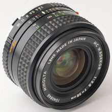 画像をギャラリービューアに読み込む, ミノルタ Minolta MC W.Rokkor 28mm F2.8 ミノルタ MCマウント