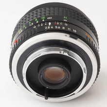 画像をギャラリービューアに読み込む, ミノルタ Minolta MC W.Rokkor 28mm F2.8 ミノルタ MCマウント