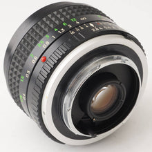 画像をギャラリービューアに読み込む, ミノルタ Minolta MC W.Rokkor 28mm F2.8 ミノルタ MCマウント