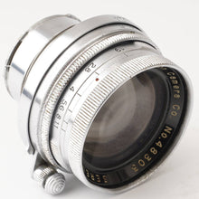 画像をギャラリービューアに読み込む, キヤノン Canon Serenar 50mm F1.9 沈胴 ライカ L39マウント