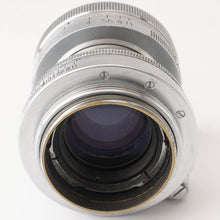 画像をギャラリービューアに読み込む, キヤノン Canon Serenar 50mm F1.9 沈胴 ライカ L39マウント