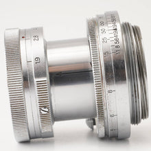 画像をギャラリービューアに読み込む, キヤノン Canon Serenar 50mm F1.9 沈胴 ライカ L39マウント