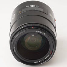 画像をギャラリービューアに読み込む, ミノルタ Minolta AF 35mm F1.4 ソニー Aマウント