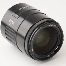 画像をギャラリービューアに読み込む, ミノルタ Minolta AF 35mm F1.4 ソニー Aマウント