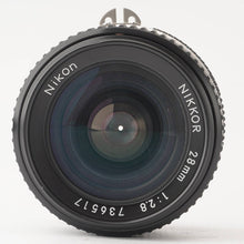 画像をギャラリービューアに読み込む, ニコン Nikon Ai-s Nikkor 28mm F2.8