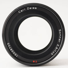 画像をギャラリービューアに読み込む, コンタックス Contax Carl Zeiss Sonnar T* 140mm F2.8 コンタックス645用