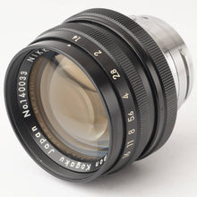 画像をギャラリービューアに読み込む, ニコン Nikon S3 オリンピック ブラック / Nikon NIKKOR-S 50mm F1.4 レンジファインダー