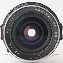 画像をギャラリービューアに読み込む, マミヤ Mamiya MAMIYA-SEKOR C 50mm F4.5 RB67用