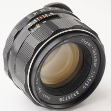 画像をギャラリービューアに読み込む, ペンタックス Pentax Asahi スーパータクマー Super Takumar 55mm F1.8 M42マウント