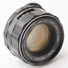 画像をギャラリービューアに読み込む, ペンタックス Pentax Asahi スーパータクマー Super Takumar 55mm F1.8 ペンタックス M42マウント