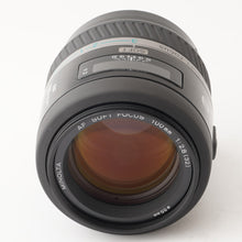 画像をギャラリービューアに読み込む, ミノルタ Minolta AF Soft Focus 100mm F2.8 ソニー Aマウント